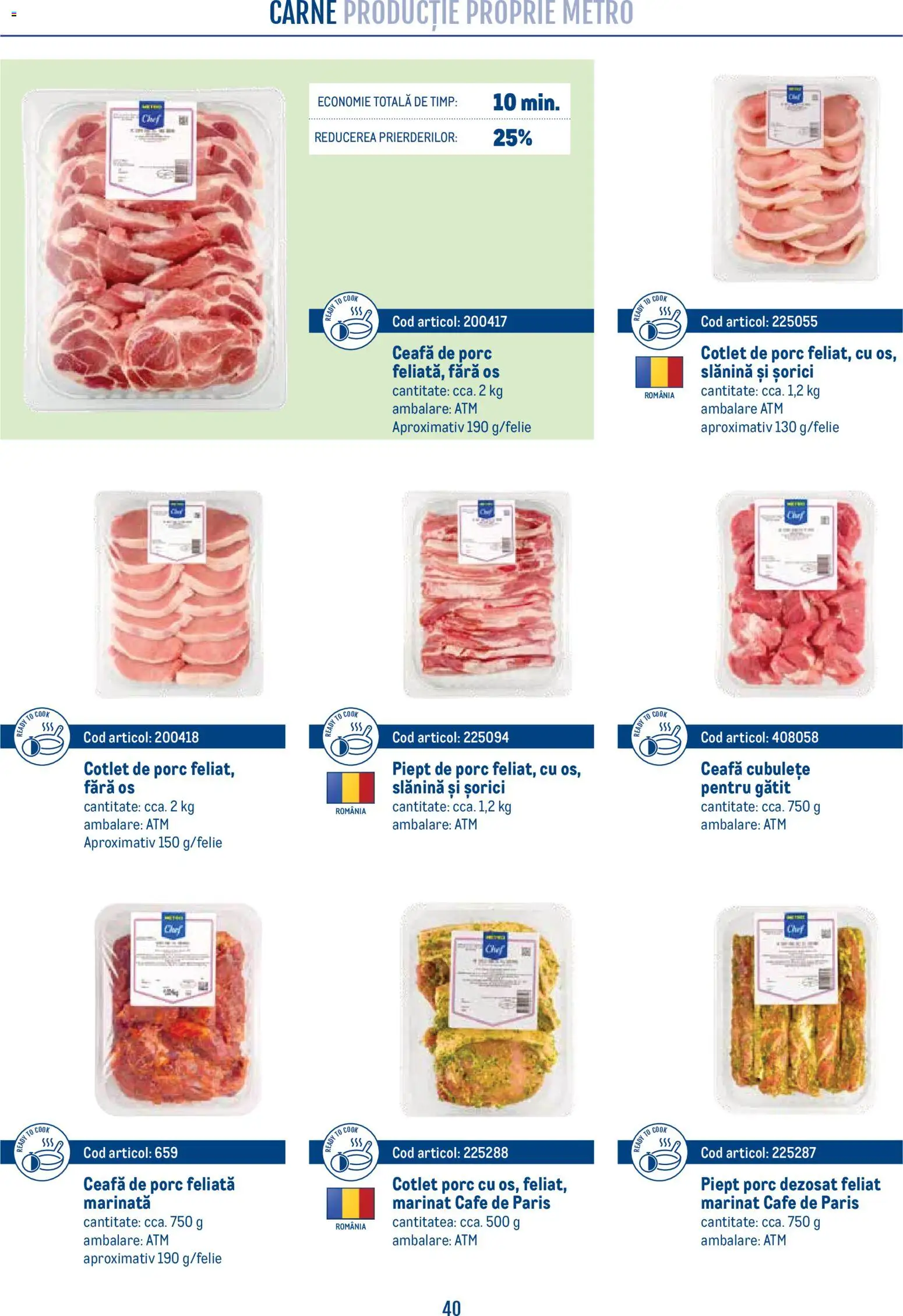 Previzualizarea de cataloage: Metro Metro Catalog Smart Chef valabil de la 21.04.2026 - Ceafa de porc, Slanina, Piept de Porc, Cotlet, Cotlet porc