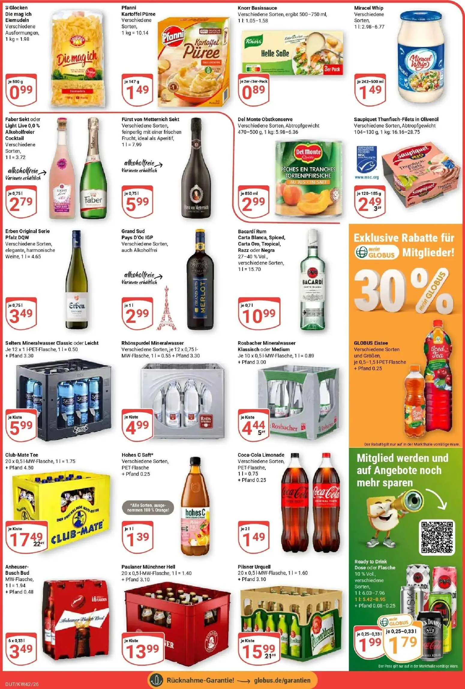 Vorschau von dem Prospekt des Geschäftes Globus, gültig ab dem 12.10.2026