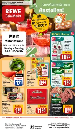 Vorschau von dem Prospekt des Geschäftes Rewe, gültig ab dem 14.06.2026