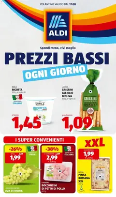 Anteprima dell'opuscolo Aldi volantino dal negozio Aldi valido da 17/08/2026