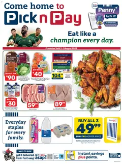 Preview of Pick n Pay flyer valid from 03/08/2026
