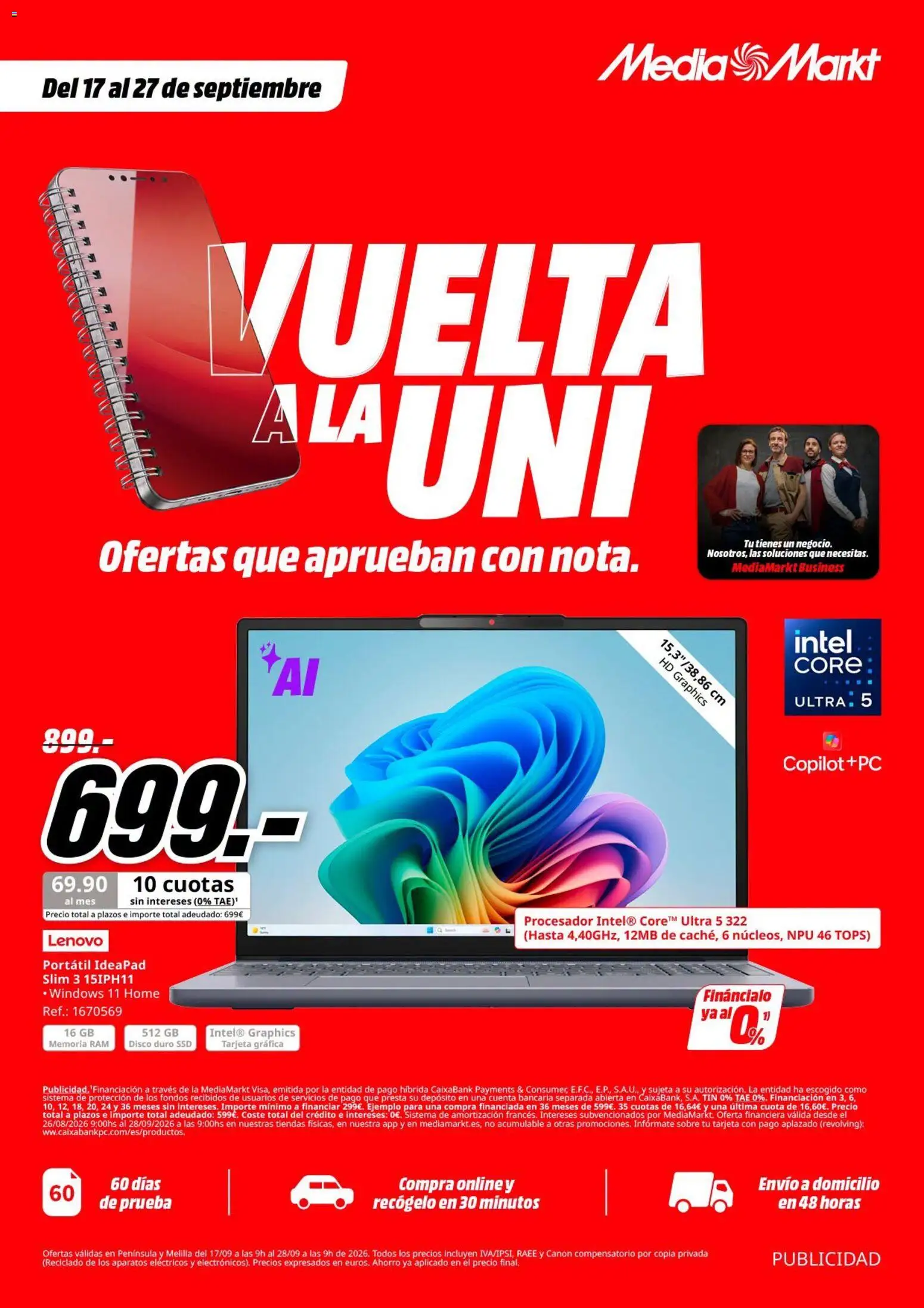 Vista previa del folleto de la tienda Media Markt válido desde el 17/09/2026 