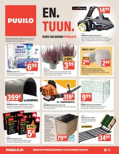 Kaupan Puuilo Puuilo tarjoukset esikatselu, voimassa 07/09/2026