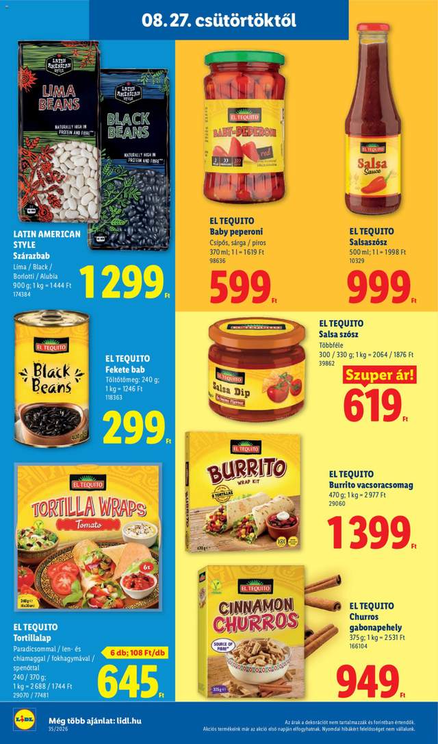 Új Lidl akciós újság 08.27.
