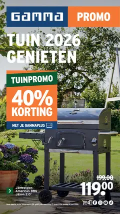 Voorbeeld van GAMMA - Tuinspecialgenieten van winkel GAMMA geldig vanaf 25/03/2026