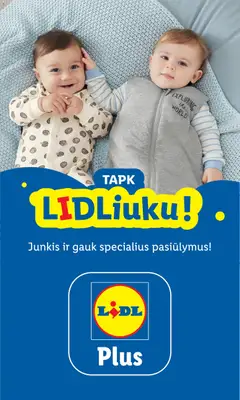 LIDL parduotuvės leidinio Leidinys - Tapk lidliuku galiojančio nuo 2026.02.20 peržiūra