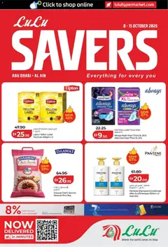 Preview of the catalogue Lulu Hypermarket offers of store Lulu Hypermarket valid from 8 Oct, 2026