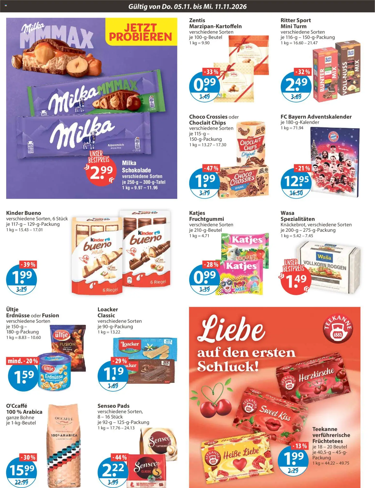Vorschau von dem Prospekt des Geschäftes V-Markt, gültig ab dem 05.11.2026