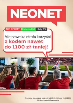 Pogląd gazetki "Neonet promocje" ze sklepu Neonet ważnej od 03.06.2026