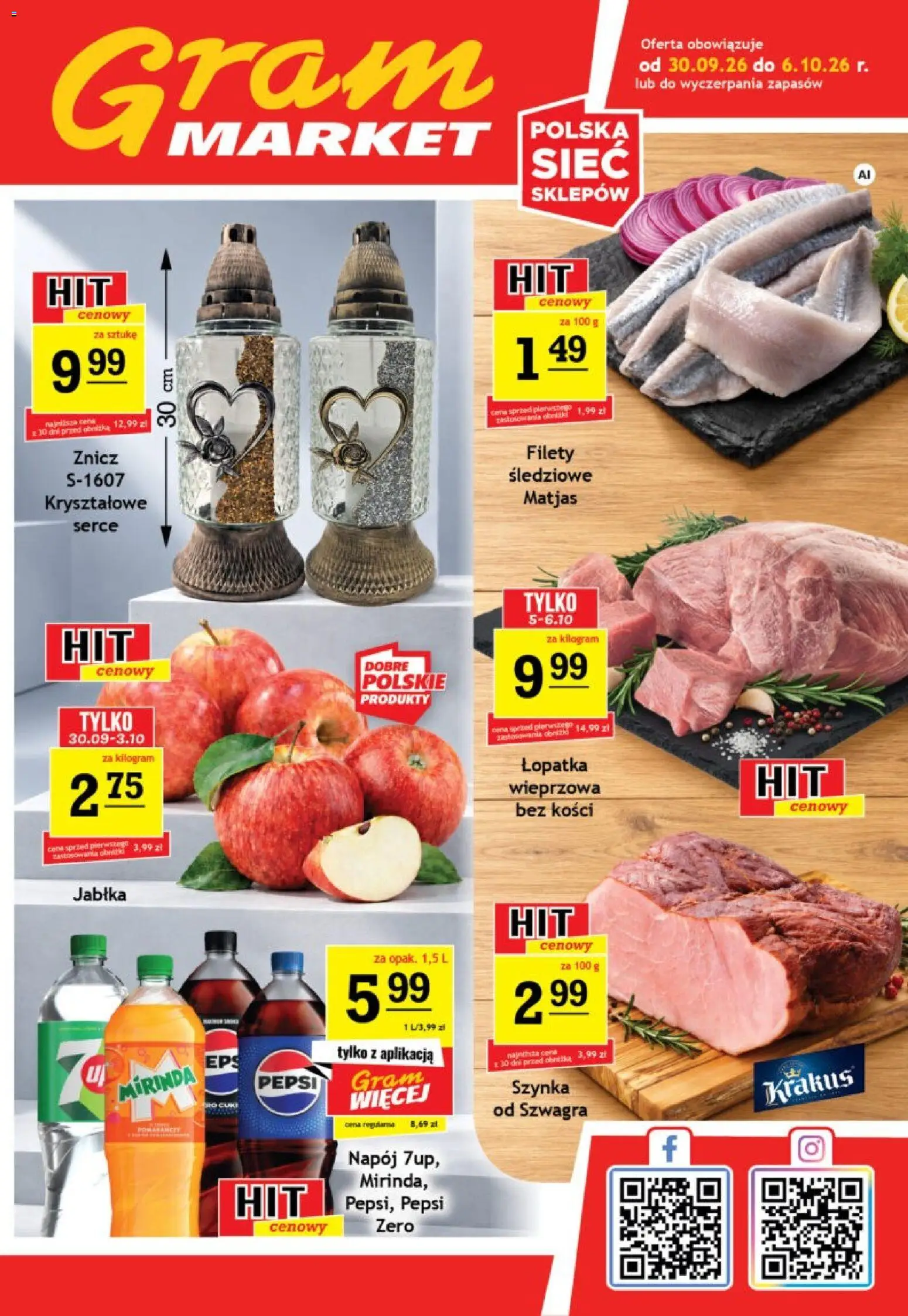 Pogląd gazetki "Gram Market gazetka" ze sklepu Gram Market ważnej od 30.09.2026