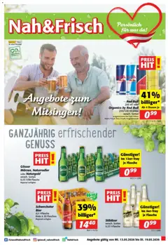 Vorschau der Angebote: Nah und Frisch Nah und Frisch Flugblatt gültig ab 13.05.2026