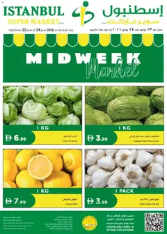 Preview of the catalogue Istanbul Supermarket catalogue of store Istanbul Supermarket valid from 23 Jun, 2026