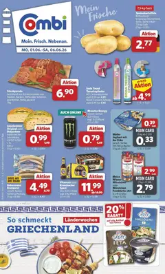 Vorschau von dem Prospekt des Geschäftes Combi, gültig ab dem 01.06.2026