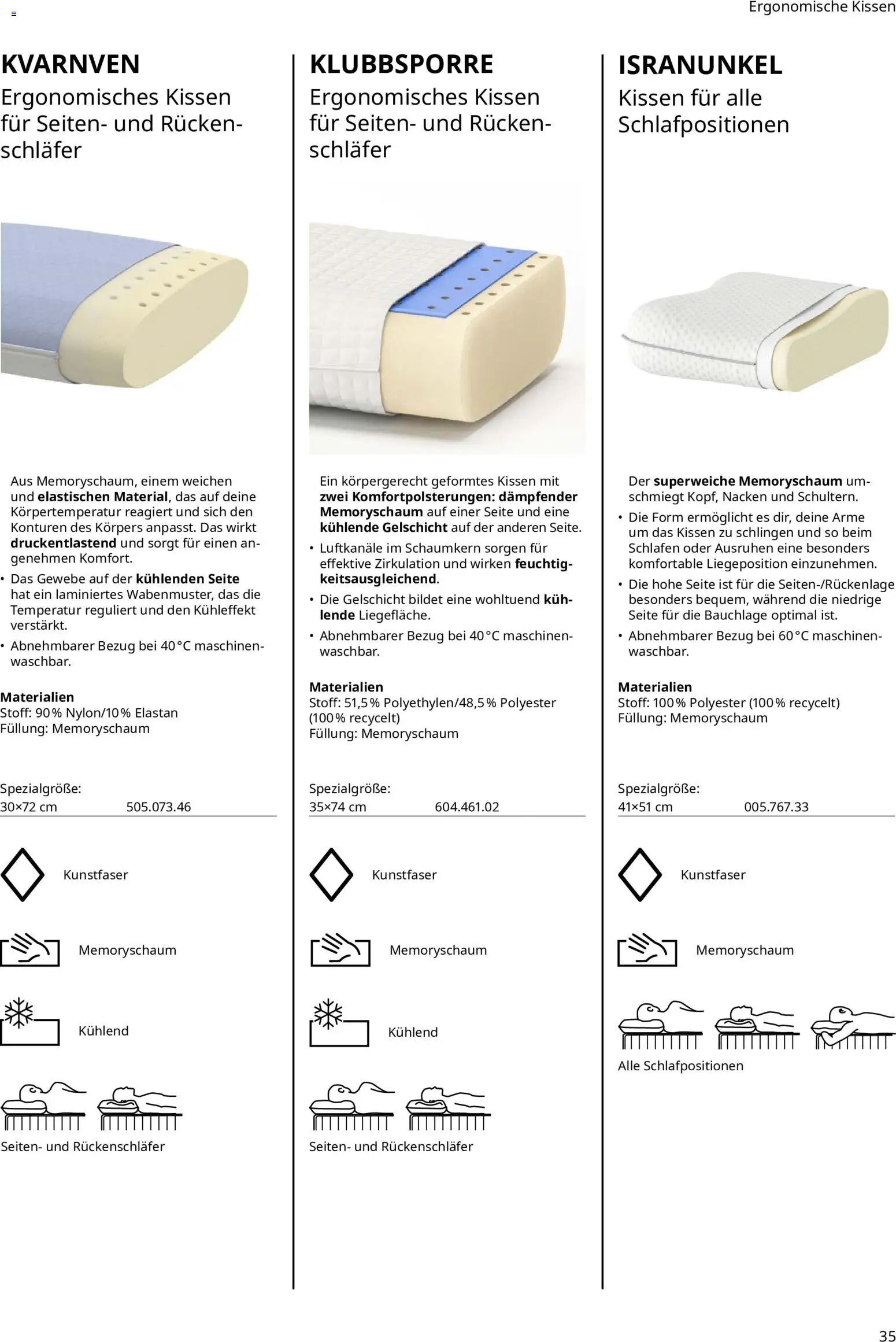 Vorschau von dem Prospekt des Geschäftes Ikea, gültig ab dem 16.09.2026 - Kissen