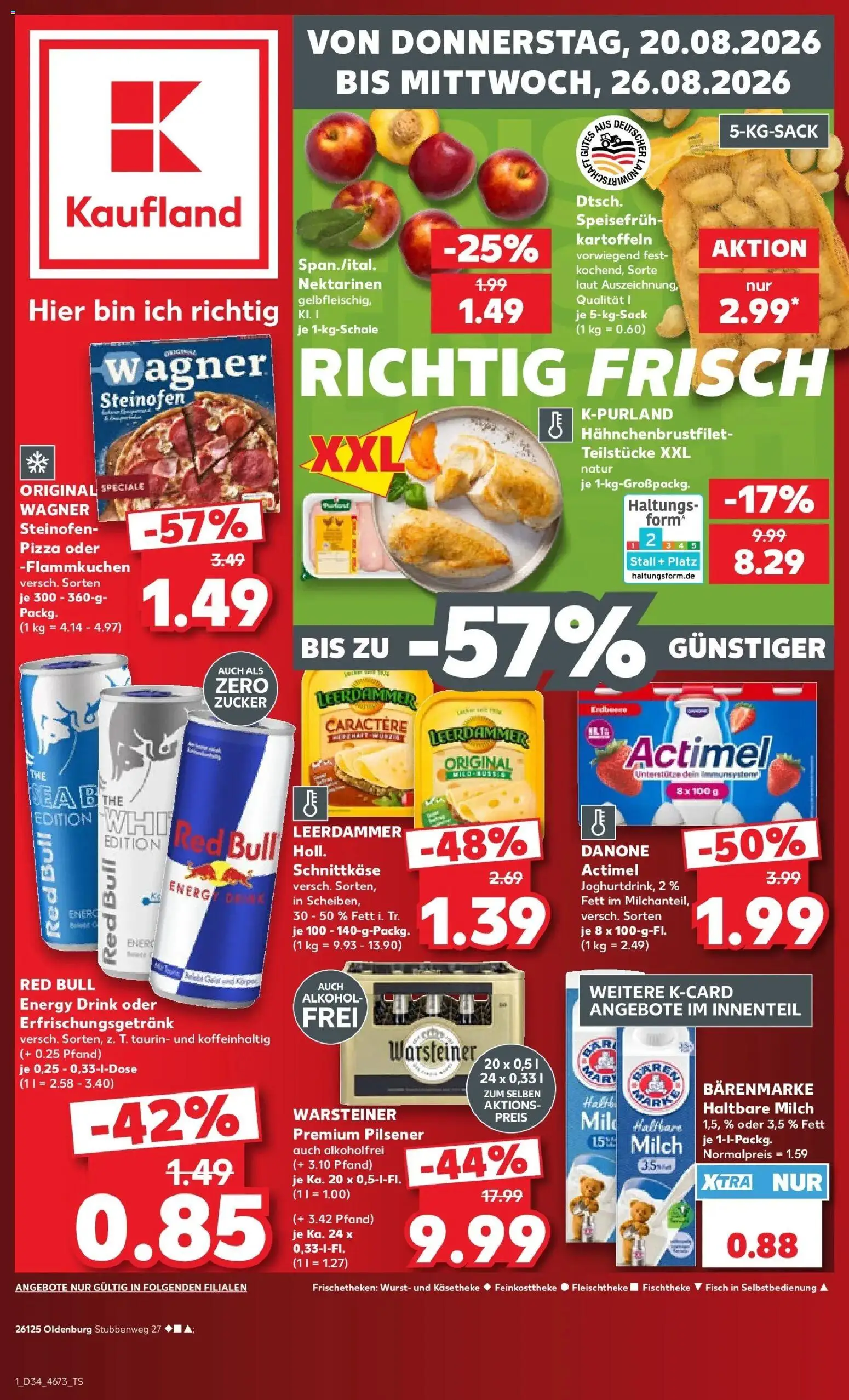 Vorschau von dem Prospekt des Geschäftes Kaufland, gültig ab dem 20.08.2026