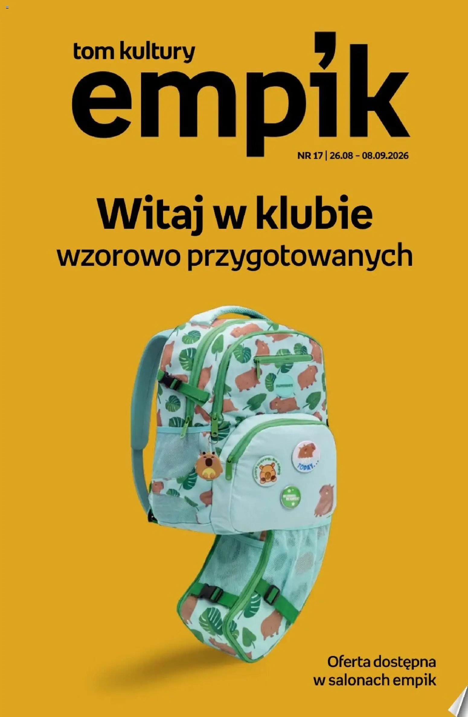 Pogląd gazetki "Empik promocje" ze sklepu Empik ważnej od 26.08.2026