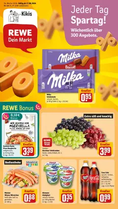 Vorschau von dem Prospekt des Geschäftes Rewe, gültig ab dem 17.08.2026