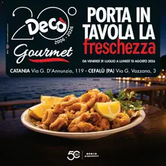 Anteprima dell'opuscolo Decò volantino Gourmet Sicilia dal negozio Decò valido da 31/07/2026