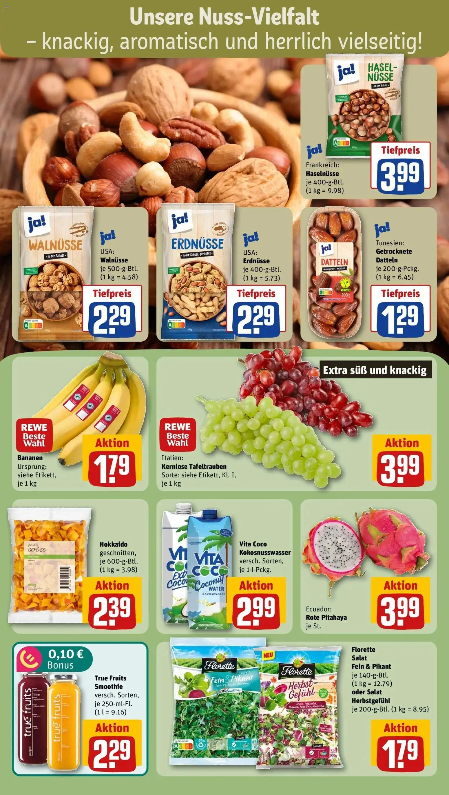 Vorschau von dem Prospekt des Geschäftes Rewe, gültig ab dem 26.10.2026