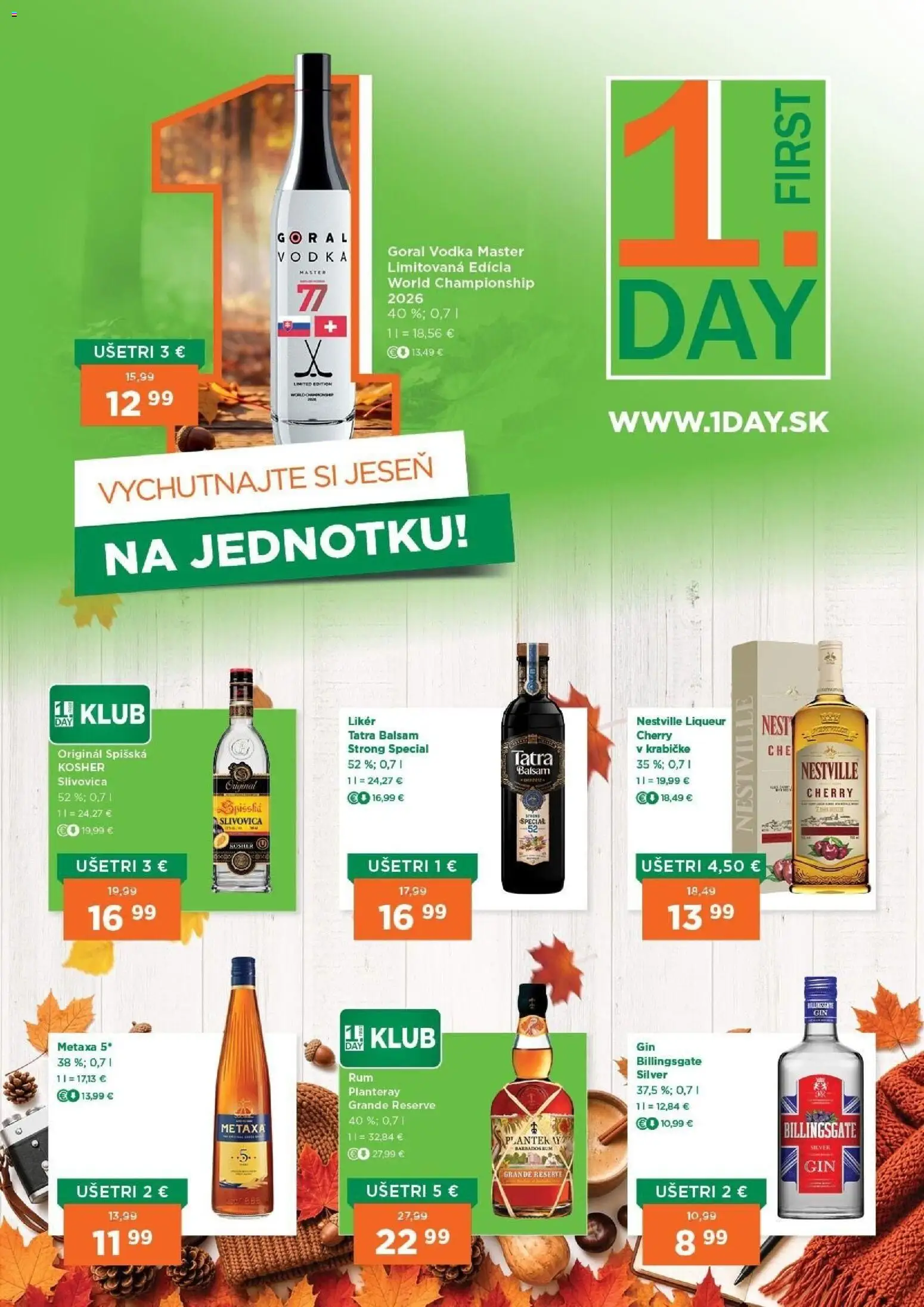 Náhľad 1day letáku platného od 22.10.2026