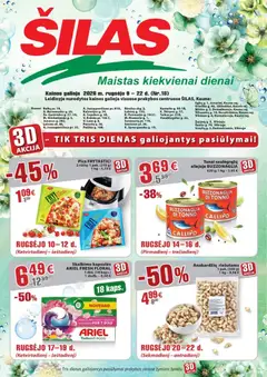 Šilas parduotuvės leidinio Šilas leidinys galiojančio nuo 2026.09.09 peržiūra