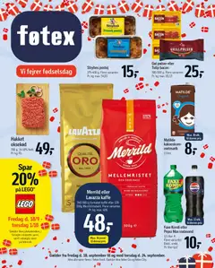 Eksempel på tilbudsavis Føtex - Tilbudsavis uge 39 fra butik Føtex gyldig fra 18/09/2026