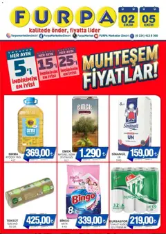 Furpa Furpa Katalog - Muhteşem Fiyatlar 02.10.2026 - Broşürünün önizlemesi