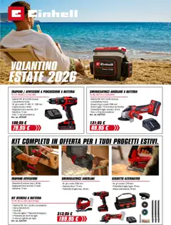 Anteprima dell'opuscolo Einhell volantino dal negozio Einhell valido da 01/06/2026