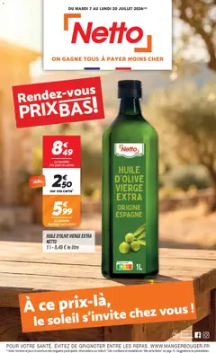 Prévisualisation de Netto Rendez-vous prix bas du magasin Netto formulaire valide 07/07/2026