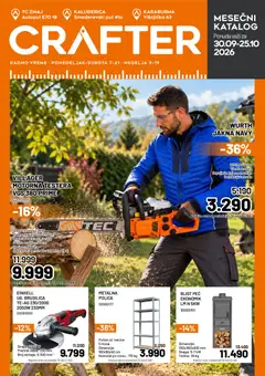 Pregled Crafter kataloga - važi od 01.10.2026
