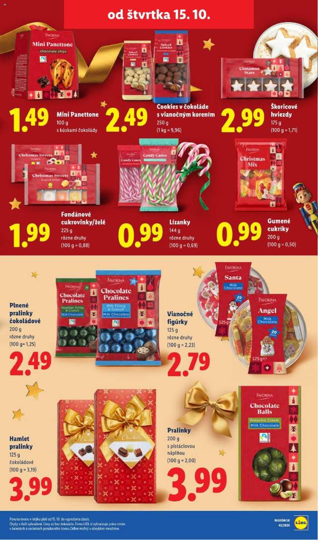 Nový Lidl leták od 12.10.