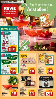 Vorschau von dem Prospekt des Geschäftes Rewe, gültig ab dem 14.06.2026