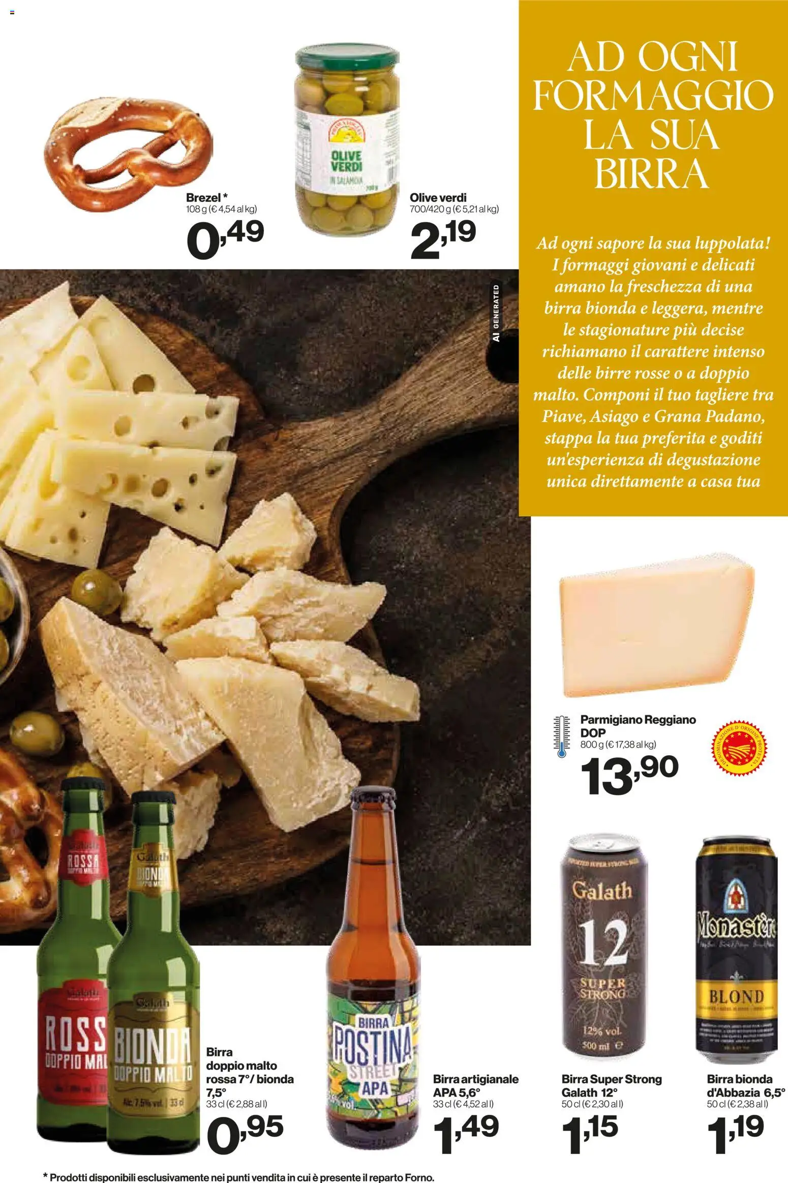 Anteprima dell'opuscolo IN's volantino dal negozio IN's valido da 09/09/2026 - Birra, Formaggio, Parmigiano reggiano, Tagliere, Parmigiano, Olive, Birra Artigianale