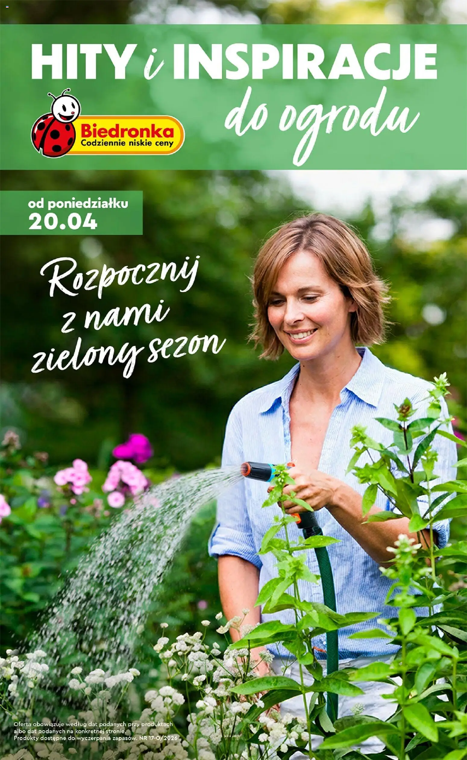 Pogląd gazetki "Biedronka gazetka - Ogród" ze sklepu Biedronka ważnej od 20.04.2026