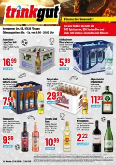 Vorschau von dem Prospekt des Geschäftes Trinkgut, gültig ab dem 21.06.2026