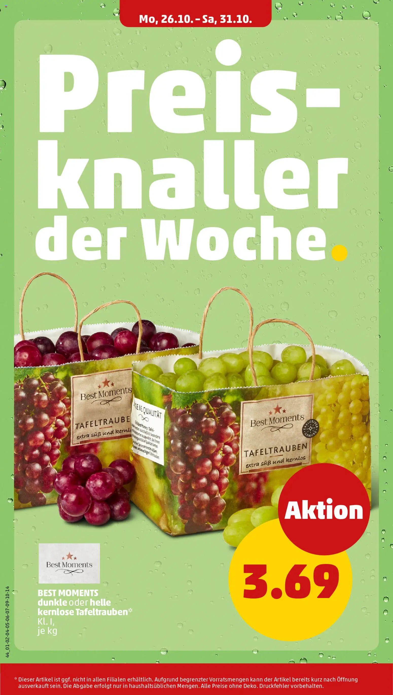 Vorschau von dem Prospekt des Geschäftes Penny, gültig ab dem 26.10.2026