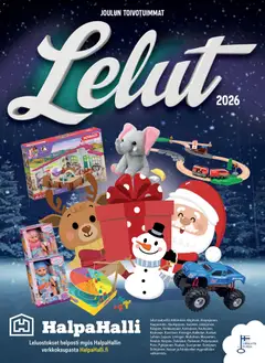 Kaupan Halpa Halli Halpa Halli Lelut esikatselu, voimassa 27/10/2026