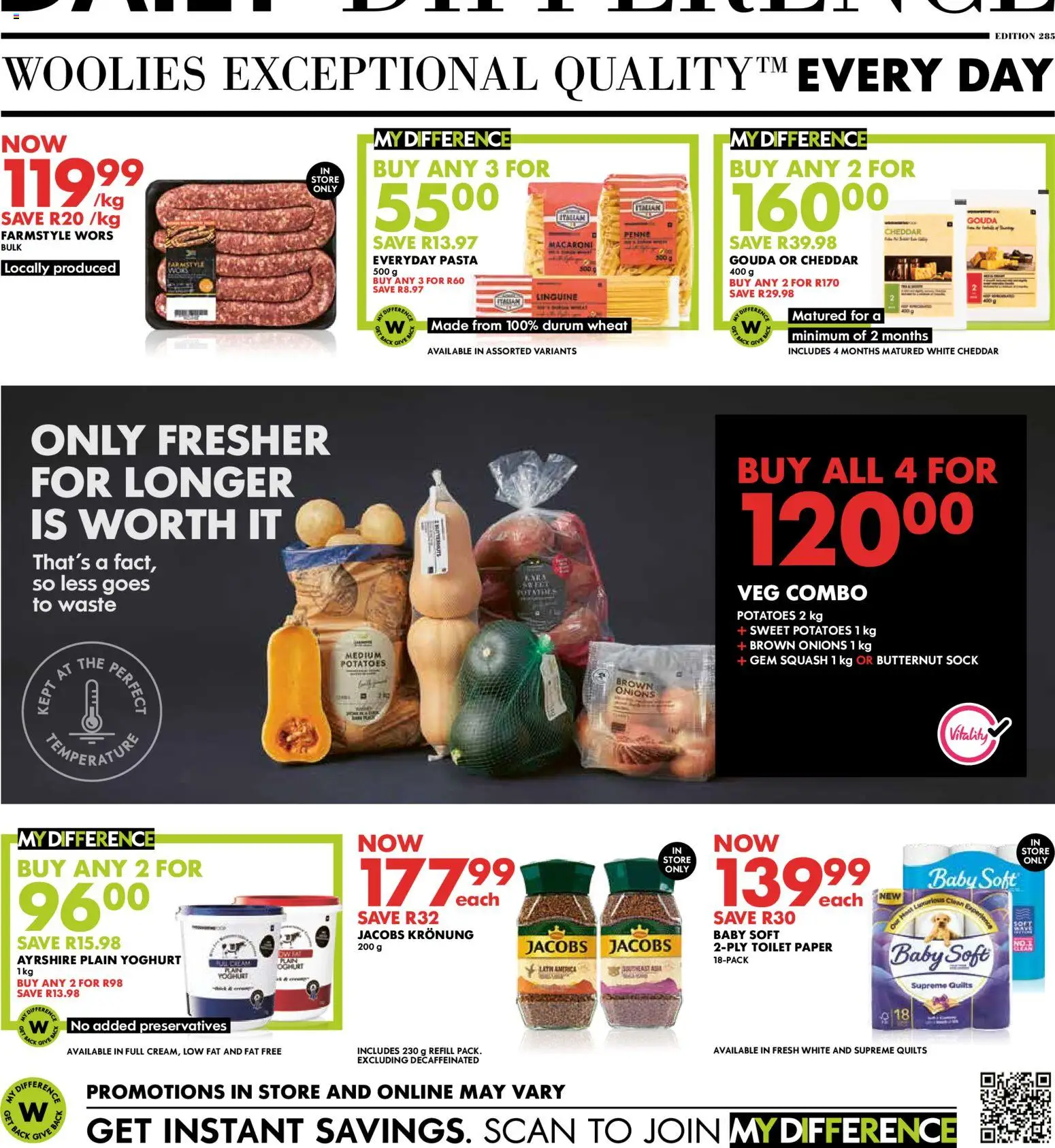 Preview of Woolworths flyer valid from 03/08/2026