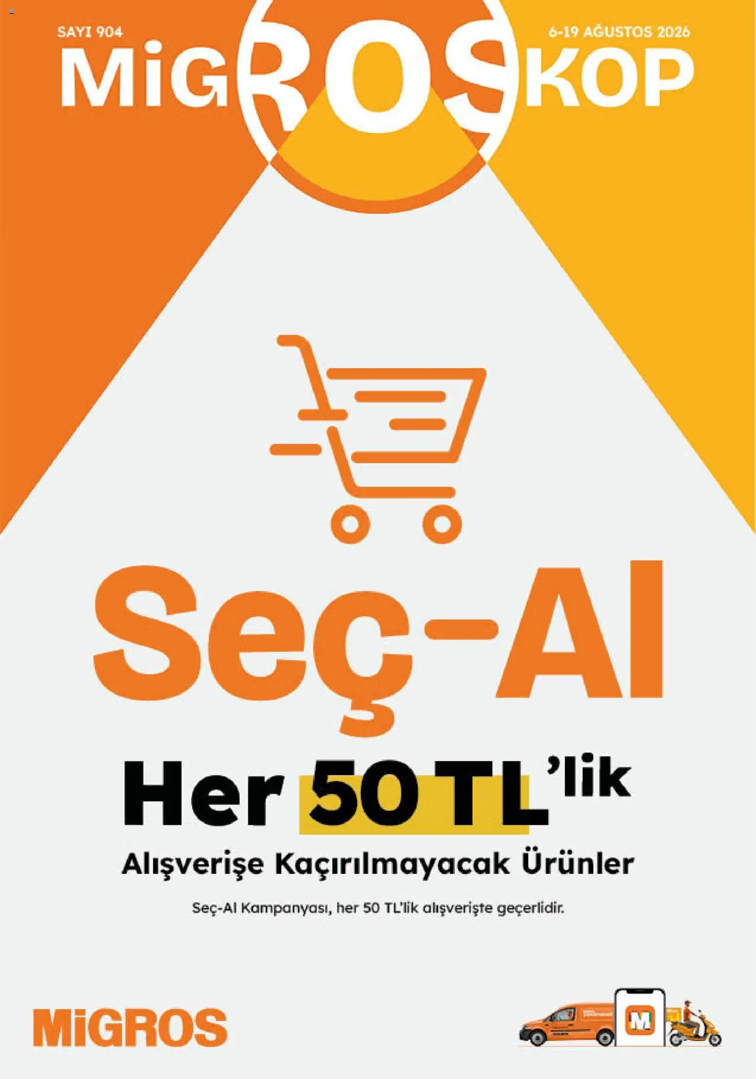 Migros Migros Katalog - Migroskop 06.08.2026 - Broşürünün önizlemesi