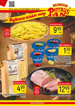 Pogląd gazetki "Piotruś Pan gazetka" ze sklepu Piotruś Pan ważnej od 21.07.2026