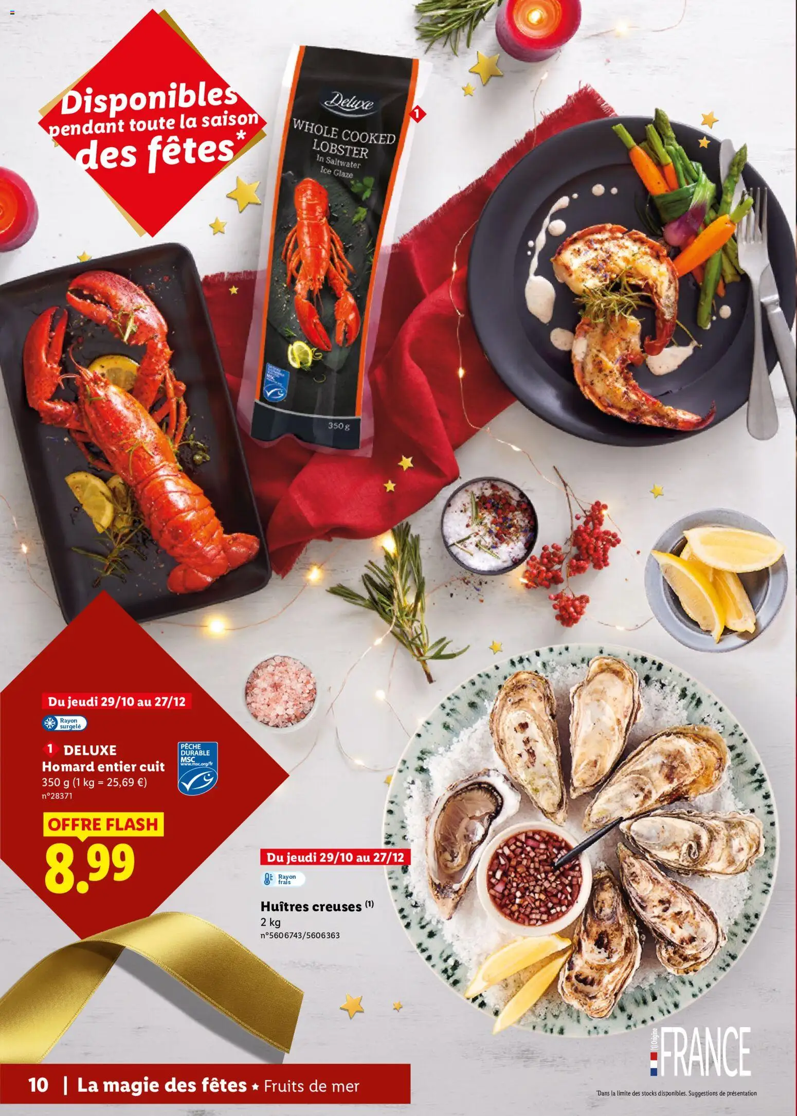 Prévisualisation de LIDL Catalogue de Noël du magasin LIDL formulaire valide 29/10/2026