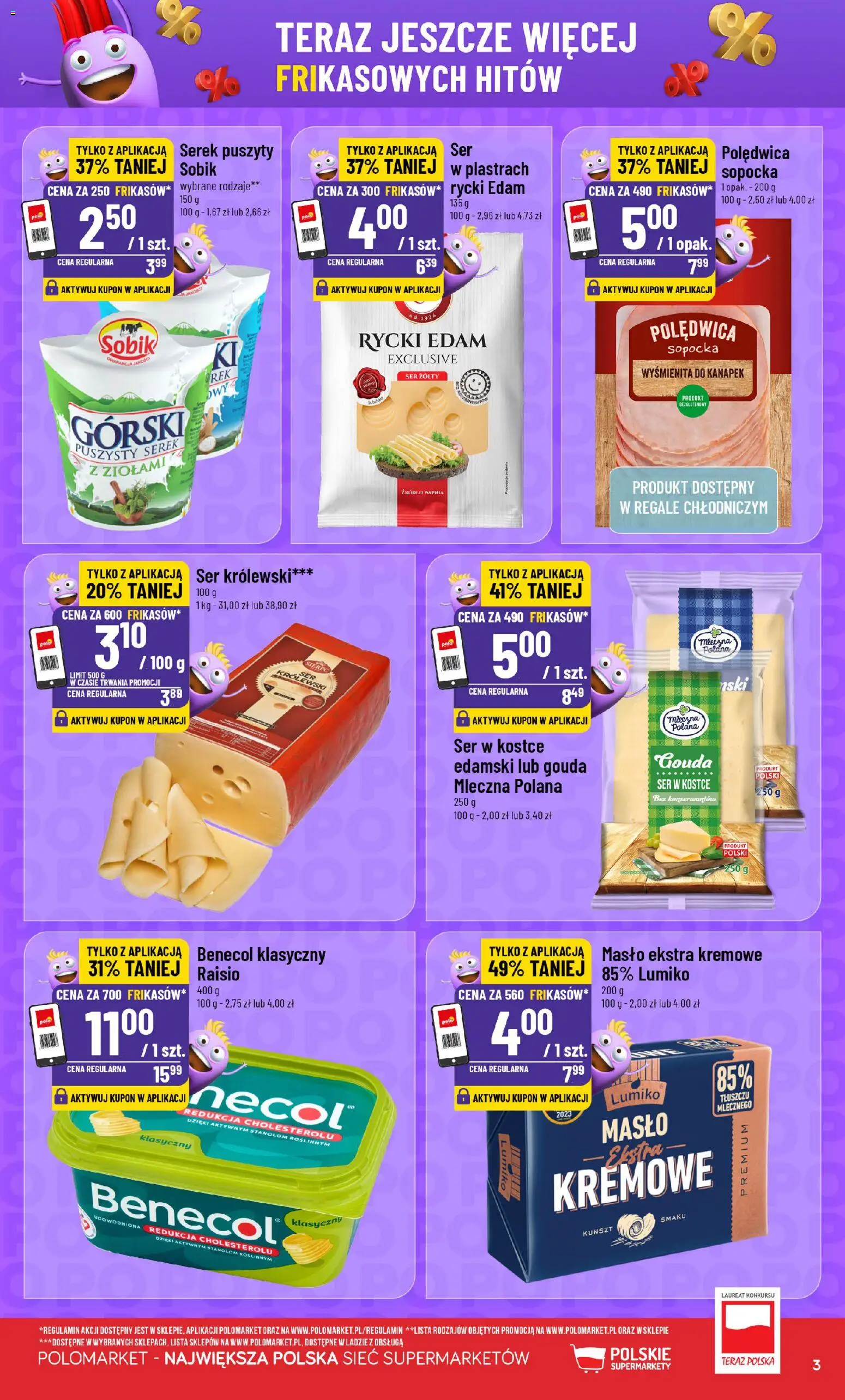 Pogląd gazetki "POLOmarket gazetka - Frikasowe Hity" ze sklepu POLOmarket ważnej od 09.09.2026