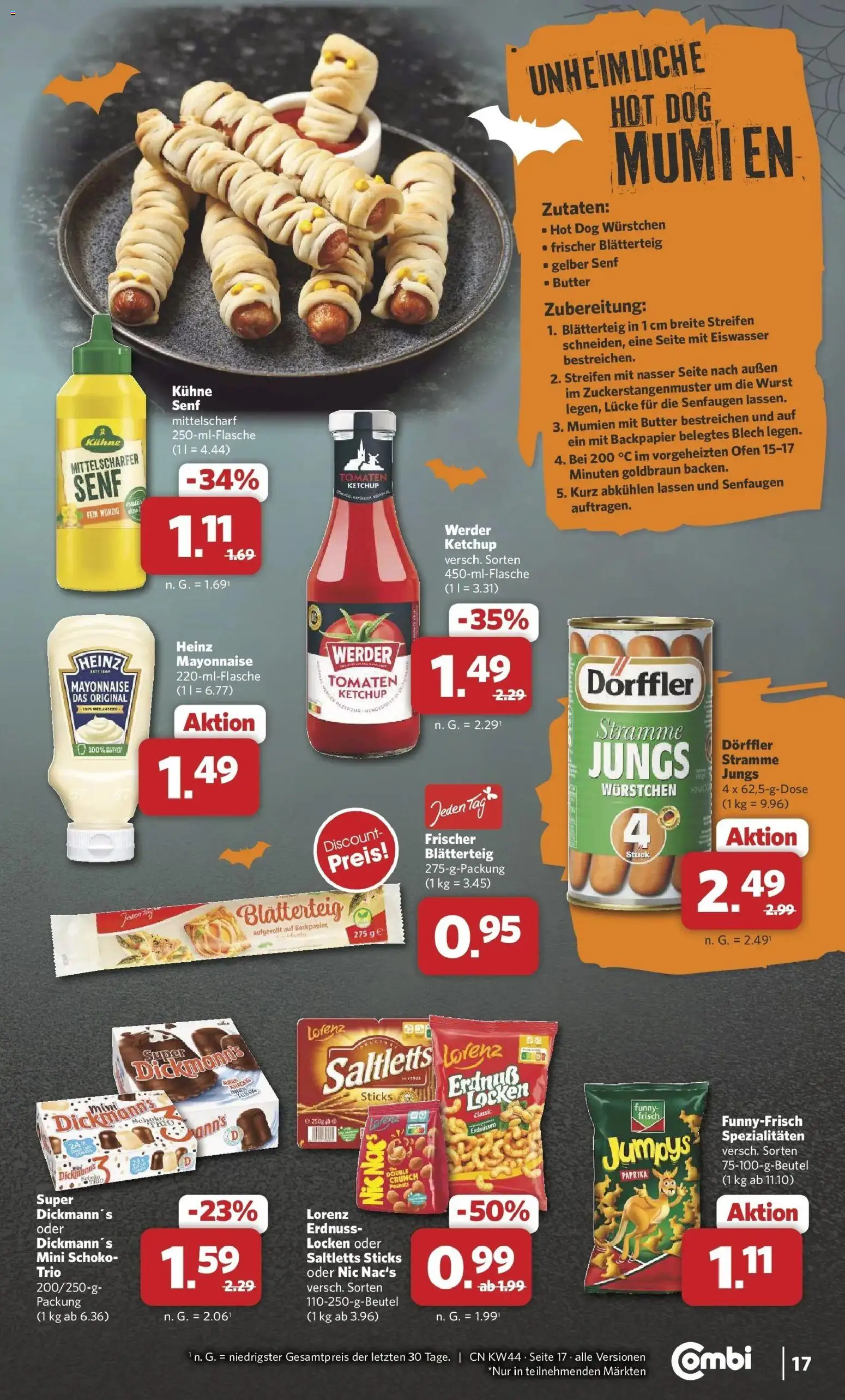 Vorschau von dem Prospekt des Geschäftes Combi, gültig ab dem 26.10.2026