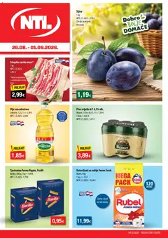 Pregled letka NTL Katalog trgovine NTL vrijedi od 26.08.2026