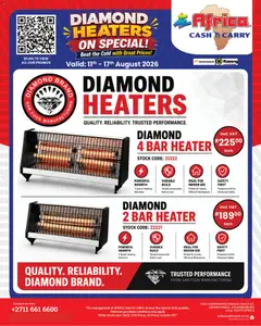 Preview of Africa Cash & Carry flyer valid from 11/08/2026