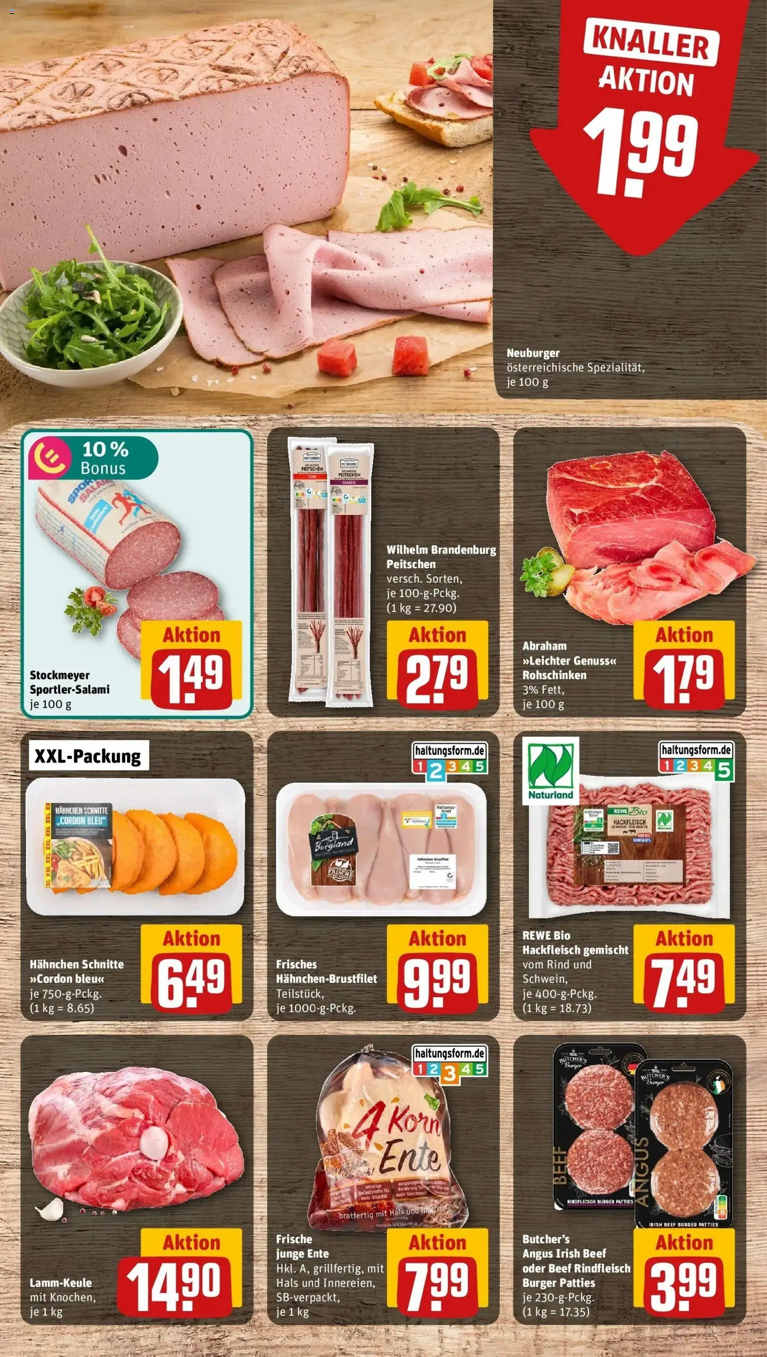 Vorschau von dem Prospekt des Geschäftes Rewe, gültig ab dem 26.10.2026