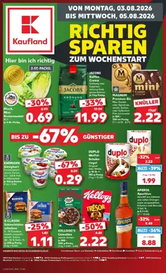 Vorschau von dem Prospekt des Geschäftes Kaufland, gültig ab dem 03.08.2026