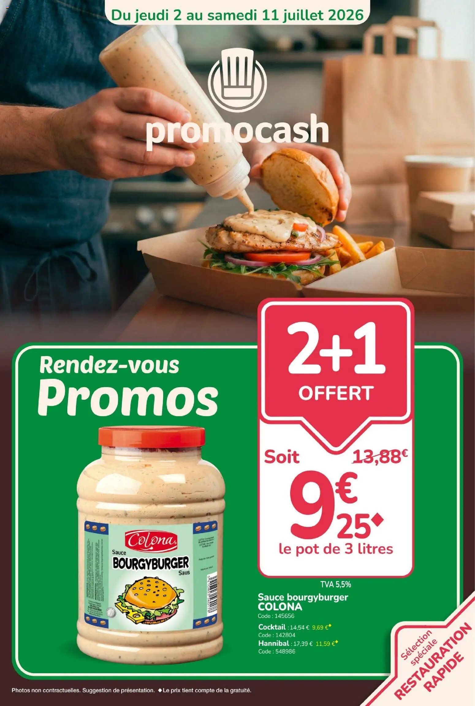 Prévisualisation de Promocash catalogue du magasin Promocash formulaire valide 02/07/2026 - Cocktail