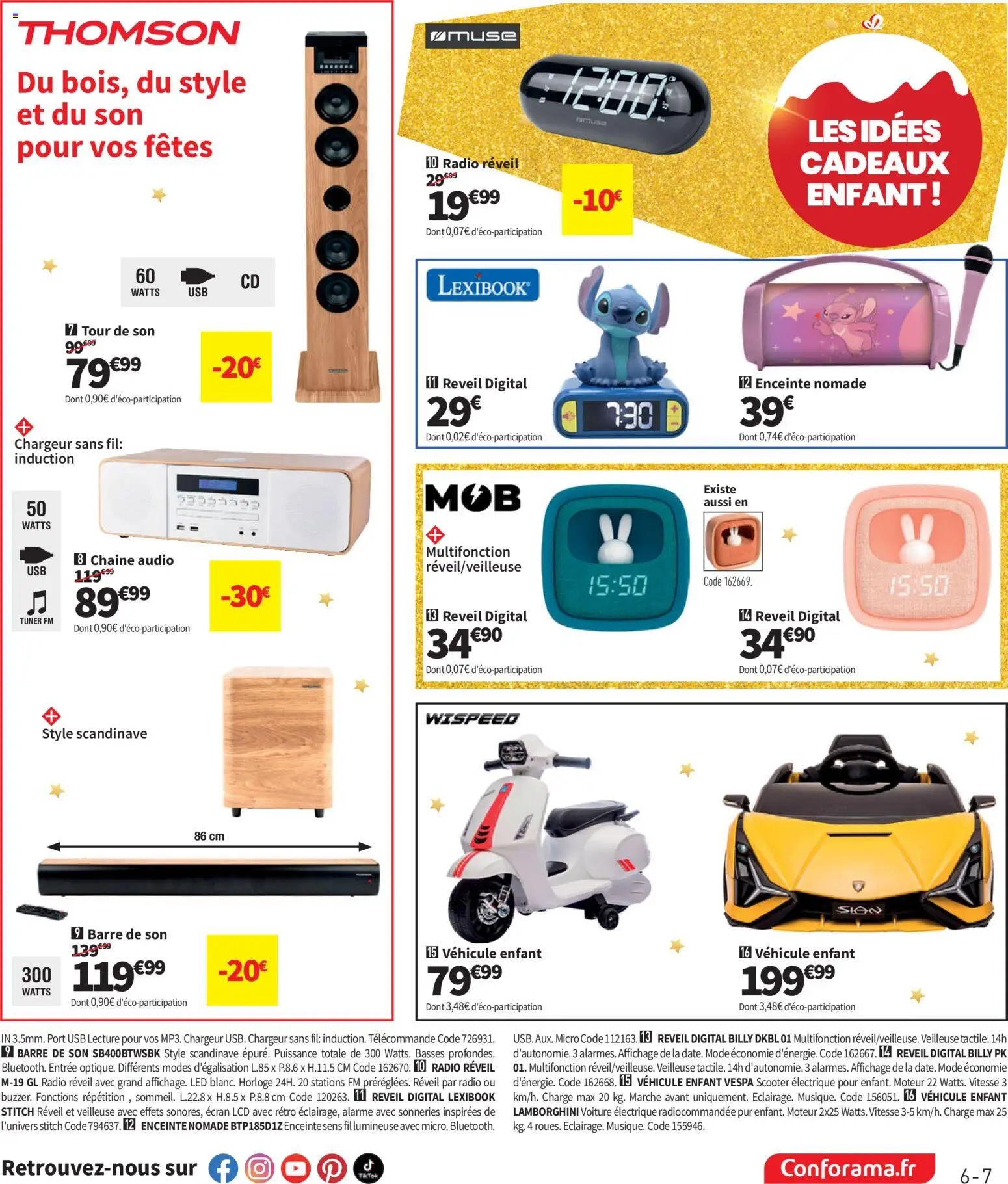 Prévisualisation de Conforama catalogue du magasin Conforama formulaire valide 27/10/2026