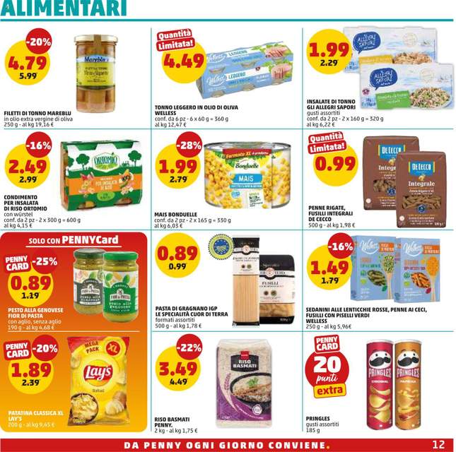 Nuovo volantino PENNY dal 02/07